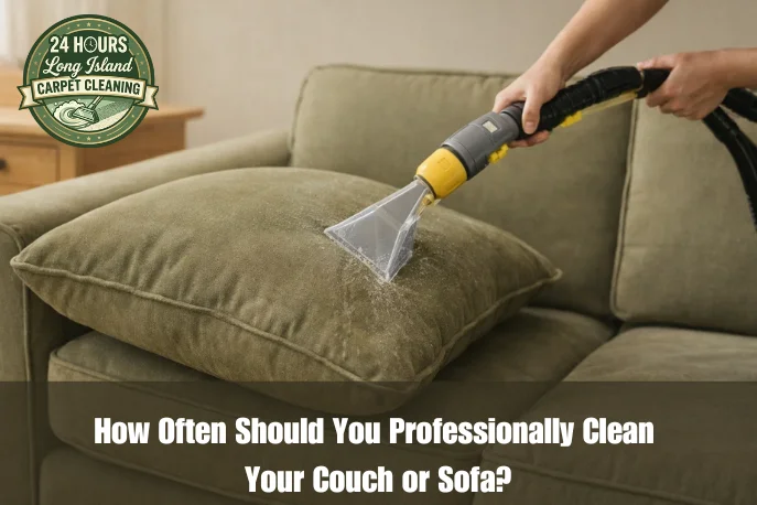 How Often Should You Professionally Clean Your Couch or Sofa